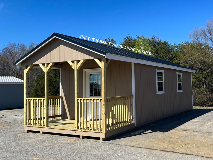 12x32 Deluxe A-Frame Cabin Design #161