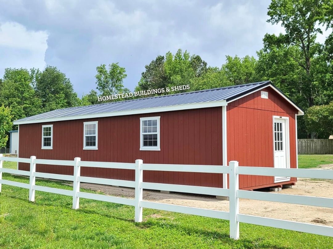 14x40 Deluxe A - Frame Design #41 - Homestead Buildings & Sheds