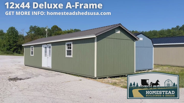 12x44 Deluxe A-Frame Design #12